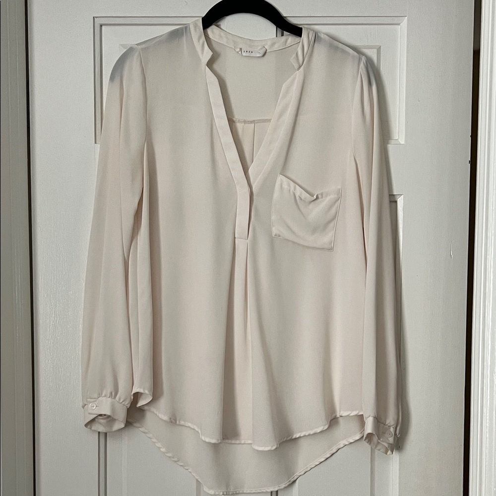 Lush Elegant Cream/Pale Link Blouse